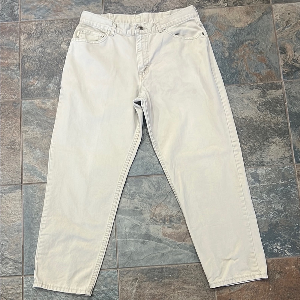 HIS Authentic Cream Jeans